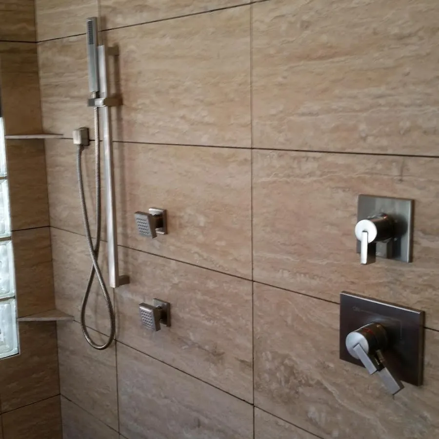 Shower fixture installation for Frozen Pipe Repair in West Windsor